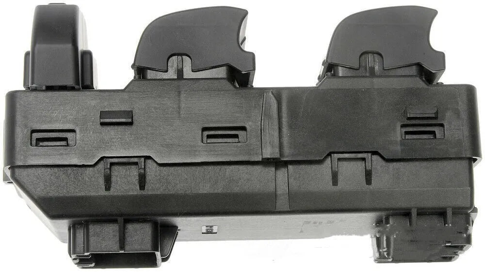 Black Ford electric window regulator switch BT4Z-14529-AA isolated on white