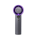 Portable handheld turbo fan with semiconductor refrigeration 3000mAh battery white cold compress