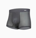 Men's seamless antibacterial fitness underwear in four colour options showing lightweight stretch fabric