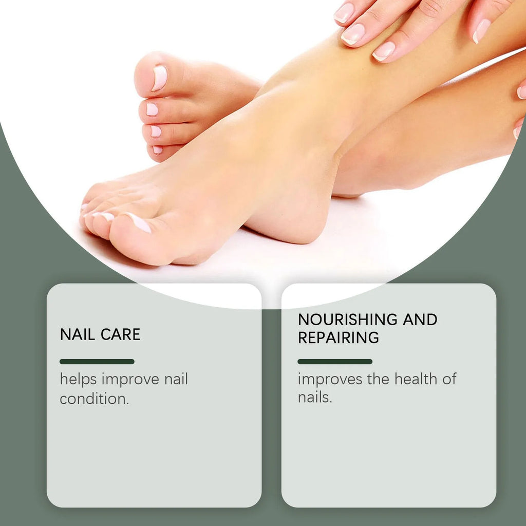 30ml bottle of mild brightening nail care solution for daily nail appearance improvement.