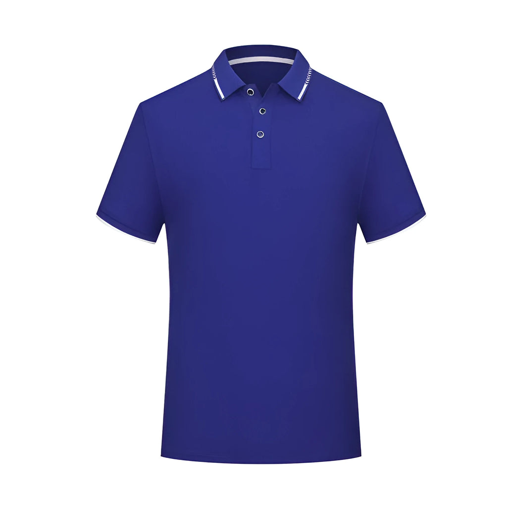 Cotton short-sleeved t-shirt in loose fit summer style, available in multiple colours on white background