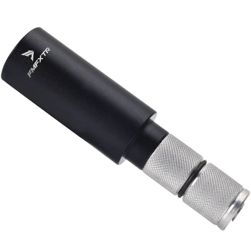 Pair of aluminium alloy bicycle handlebar extension rods with 15-20mm expansion range