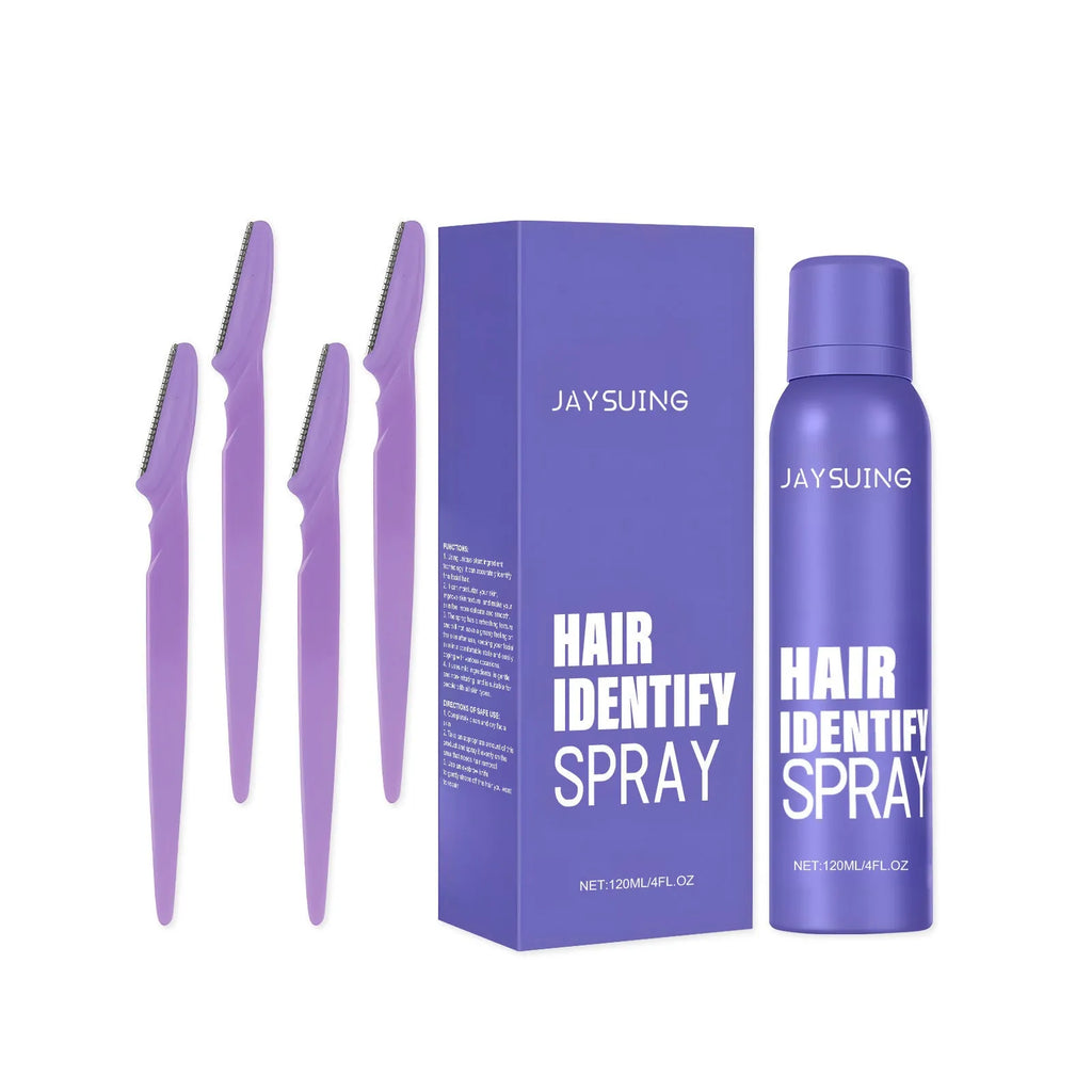 Hair removal spray set 120ml portable home non irritating herbal extracts bottle