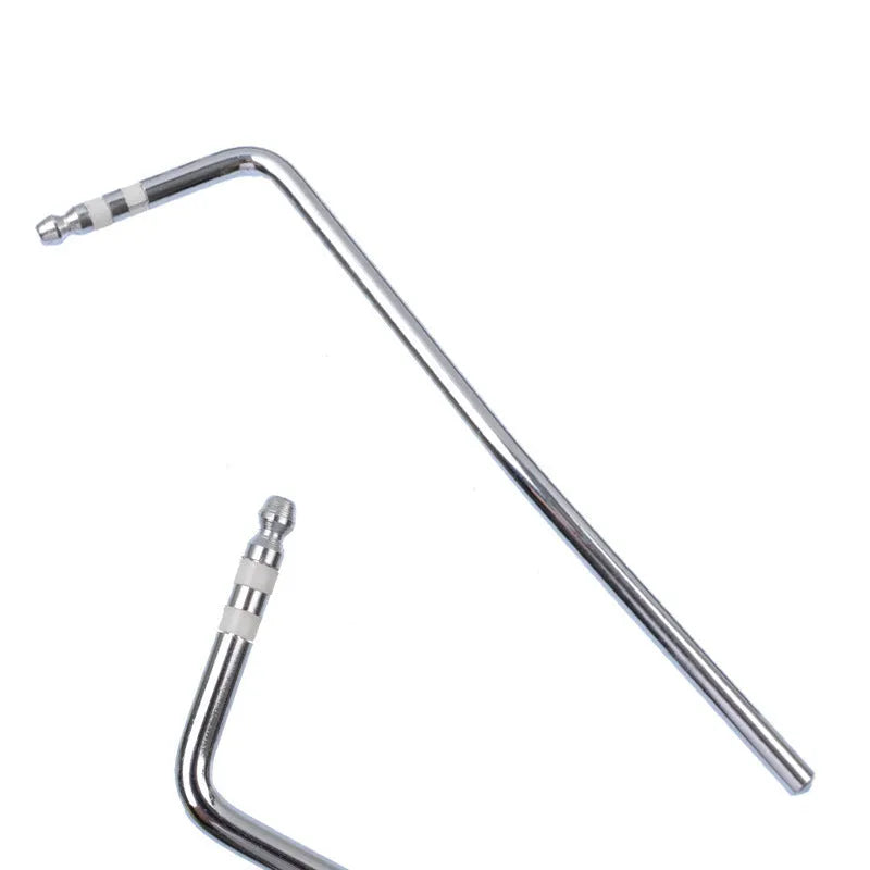 Guitar tremolo crank in metal construction with gold silver black blue colour options