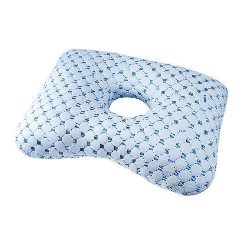 Beauty salon single hole ear pillow with detachable cover in new Chinese style design