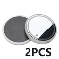 Colourful LED light-up car cup holder coaster showing multiple colour options