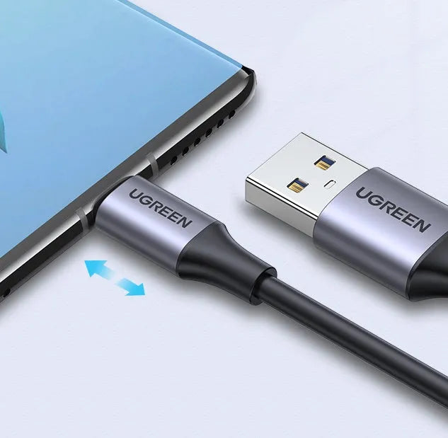 Lvlian black 1m USB data cable with straight head connector for mobile phone and tablet