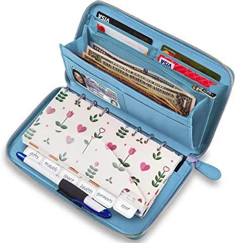 PU leather anti-theft card holder with RFID blocking in multiple colour options