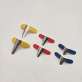 Stainless steel aircraft clip lock repair kit with multiple clips in a pack for household hardware