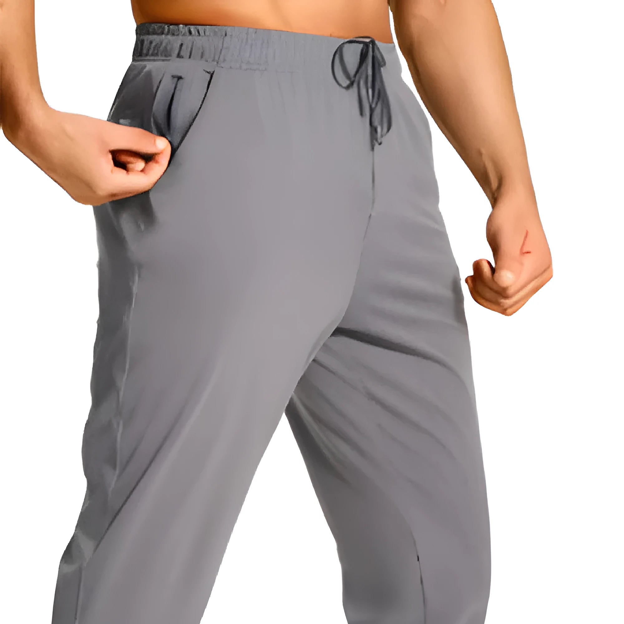 Men's loose fit casual trousers in solid colour available in sizes XS to 4XL