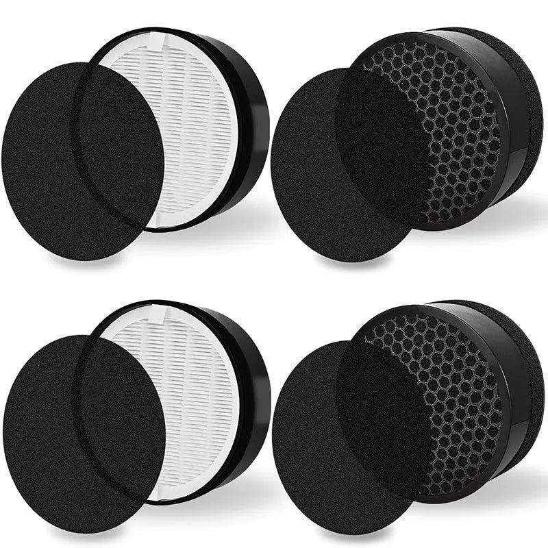Levoit LV-H132 air purifier replacement filter screen and cotton accessories, 19cm square