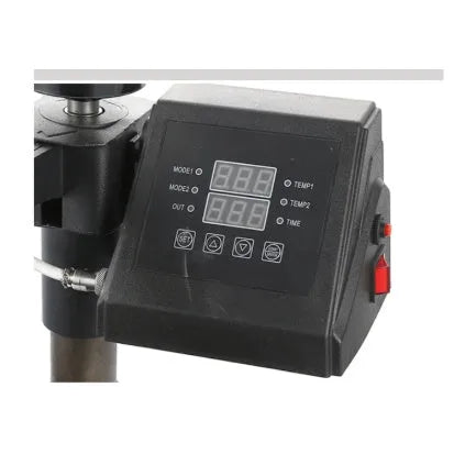 Black thermal transfer printing machine for T-shirts with 1250W motor power