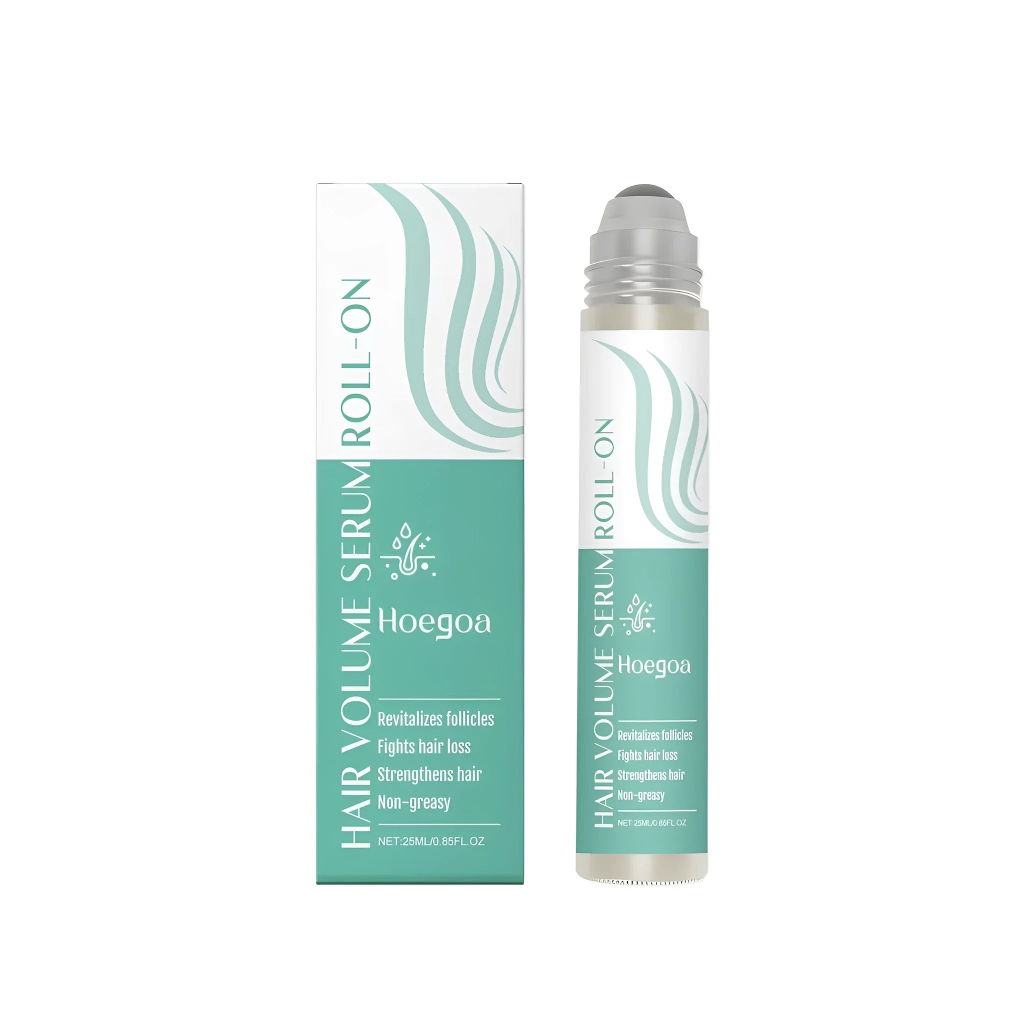 Rosemary hair care ball with 25ml capacity for scalp massage and treatment application
