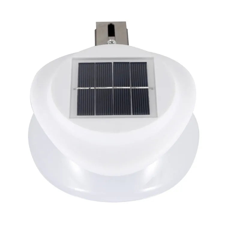 Outdoor fence wall lamp in black shell with white light, 9LED, 0.5W, 12.7x13.3x6.8cm