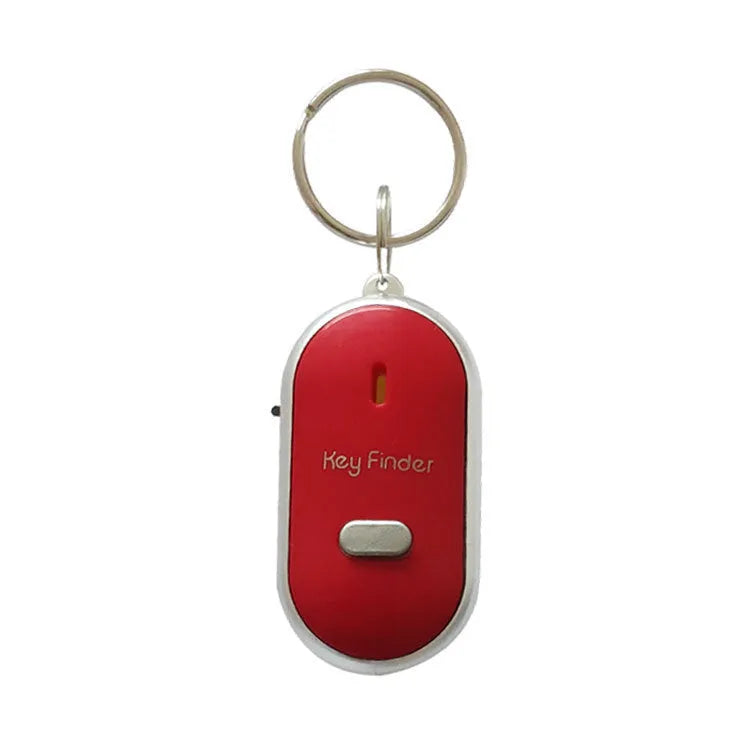 Oval voice control key finder anti-lost device in plastic and acrylic available in multiple colours