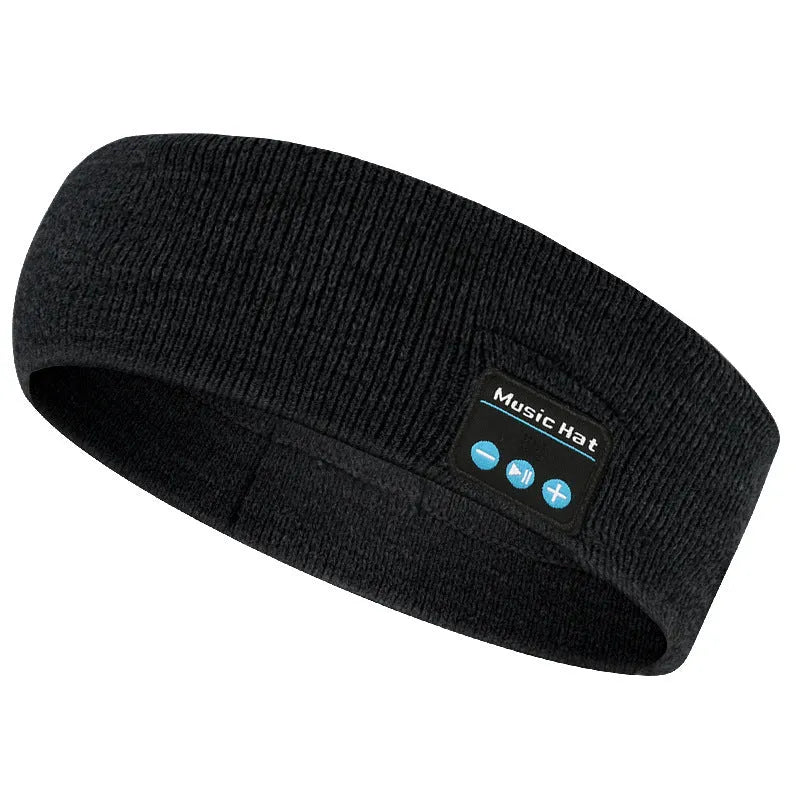 Bluetooth 5.4 eye mask sports scarf with removable washable hair band in three colour options