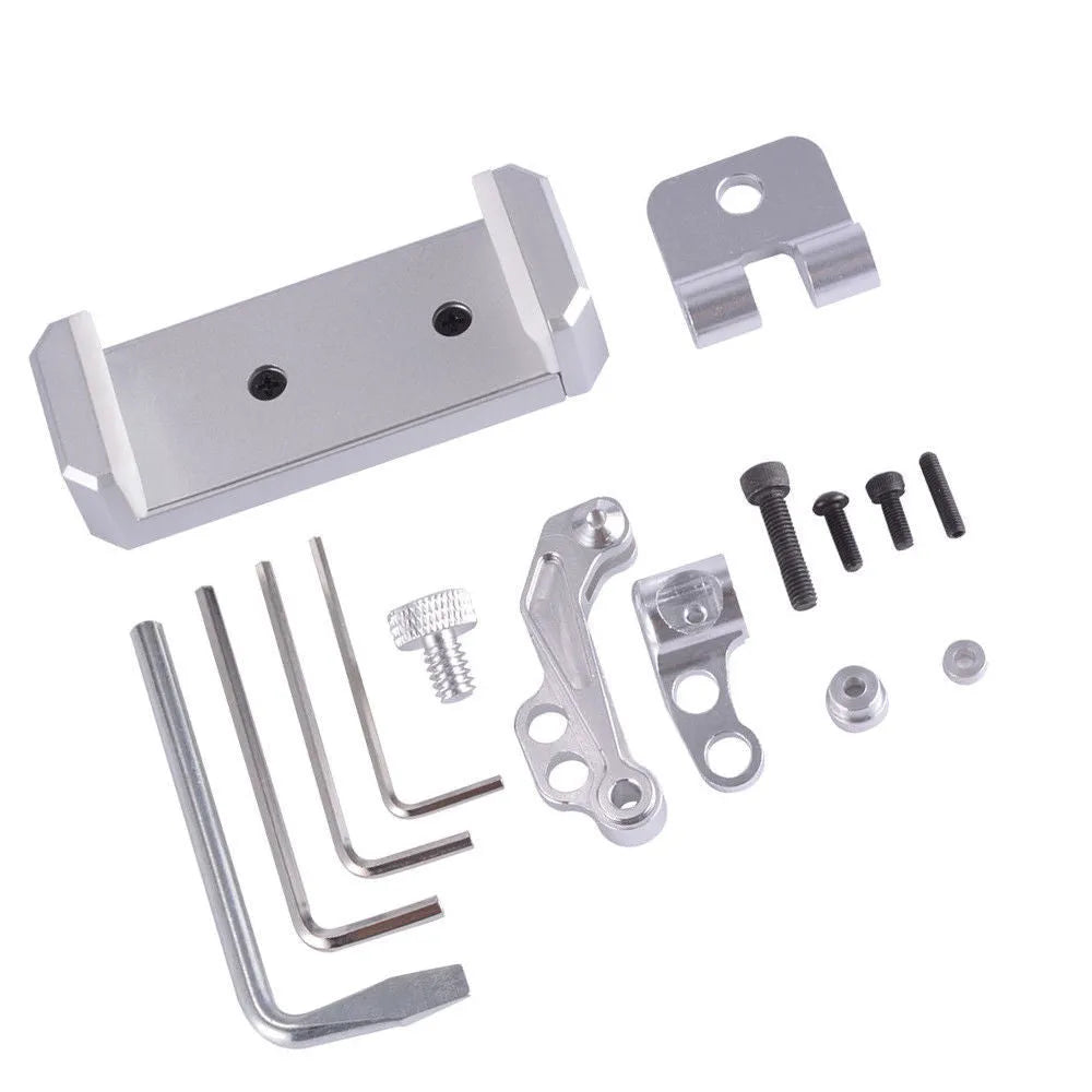 Standard Edition Universal Metal Mobile Phone Holder for IPAD Tablet UAV Accessories Silver