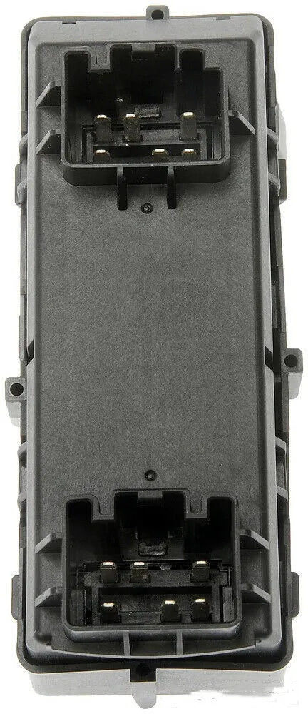Black Ford electric window regulator switch BT4Z-14529-AA isolated on white