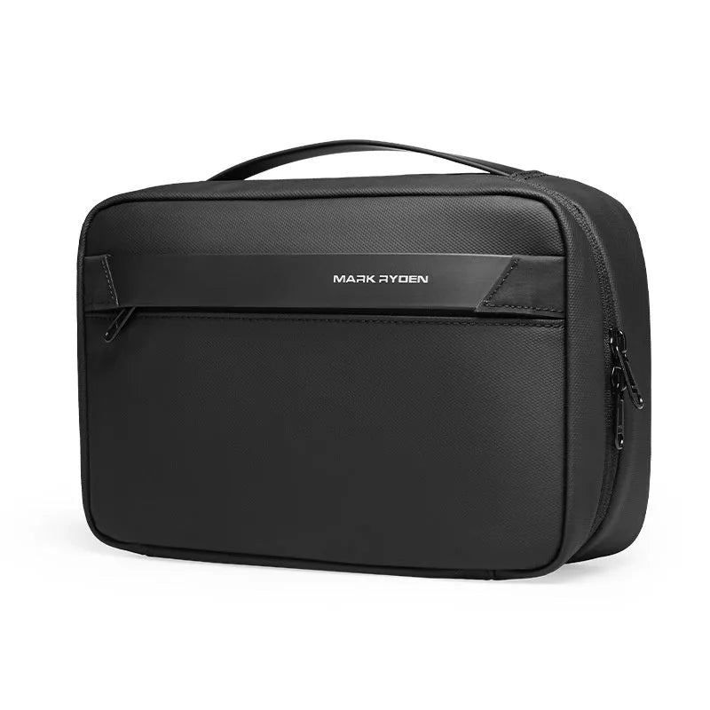 Oxford cloth wet dry separation toiletries storage bag with multi-layer compartments for business travel