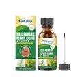 30ml bottle of clear nail fungus repair solution with tea tree oil for gentle moisturising nail care