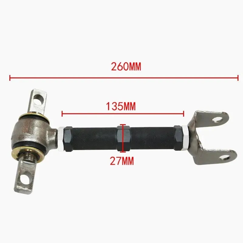 Blue aluminium alloy pull rod for Honda Civic EP3 ES rear wheel recliner modification