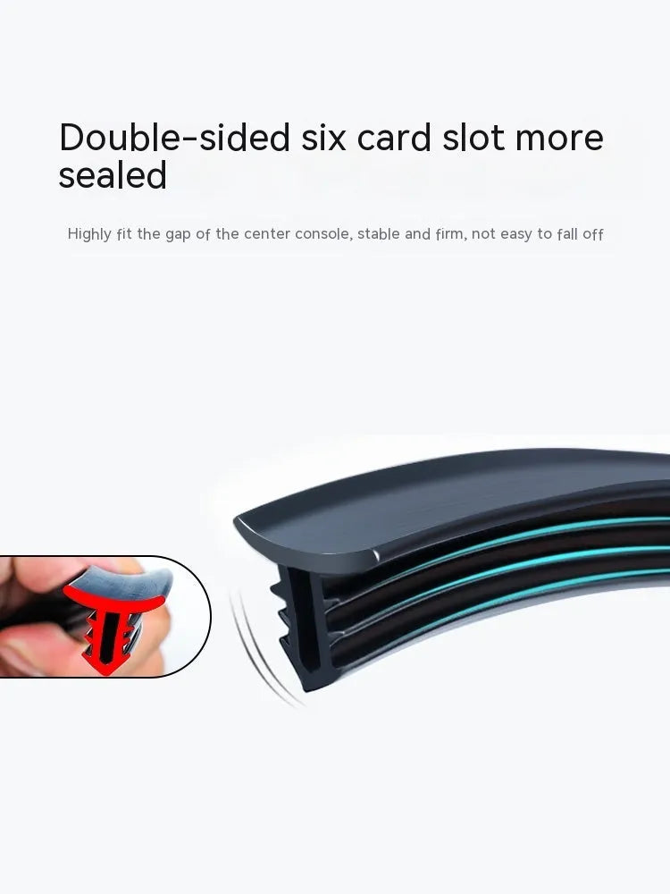 Outlander dashboard silicone seal strip showing 1.6m length with six card slots