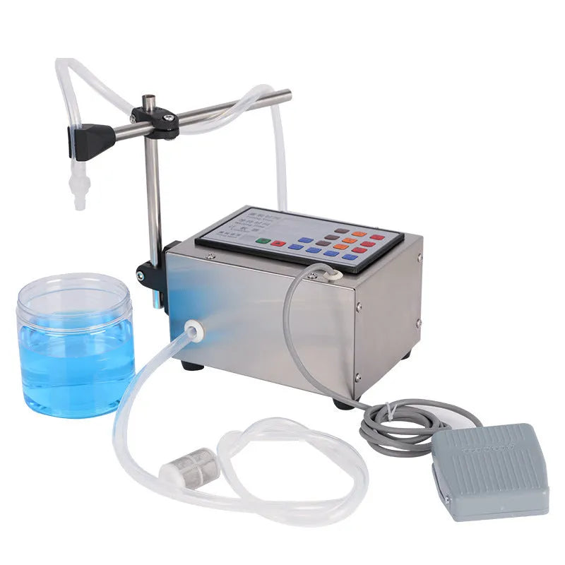 CNC automatic quantitative filling machine with digital display and dispensing nozzle