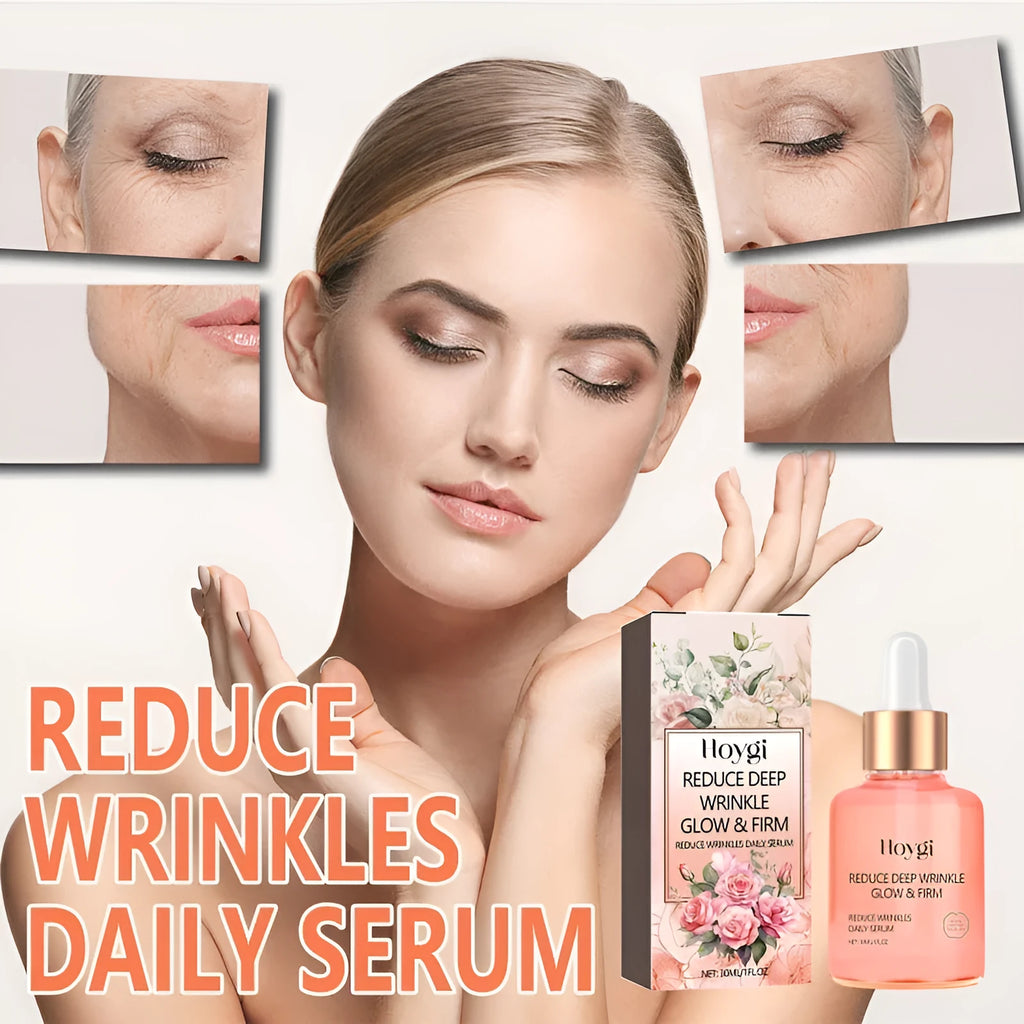 30ml rose essential oil bottle with dropper for facial skincare to smoothen wrinkles