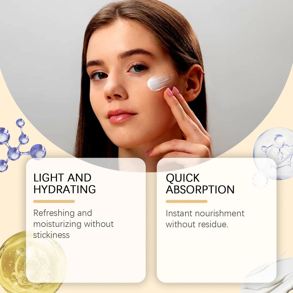 50g mild moisturizing protective cream with titanium dioxide and hyaluronic acid tube packaging