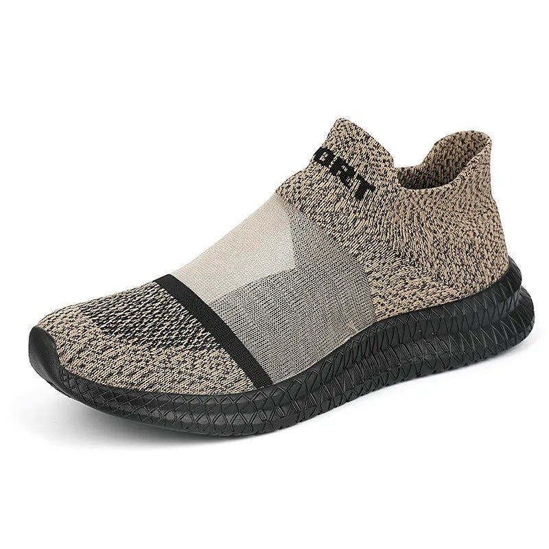 Flyknit sports socks shoes in multiple colours with lace-up closure and low-top design