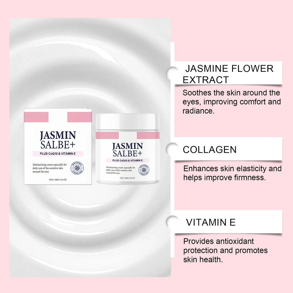 Collagen Light Wrinkle Eye Cream in 100g jar for anti-aging under-eye care