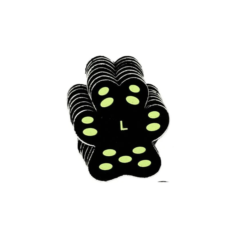Breathable invisible claw pad silicone cloth footsticker for dog walking protection 8 pack S M code