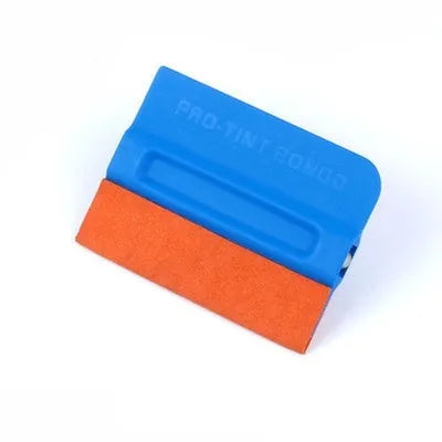ABS automotive film scraper tool with four head formats for car wrap application