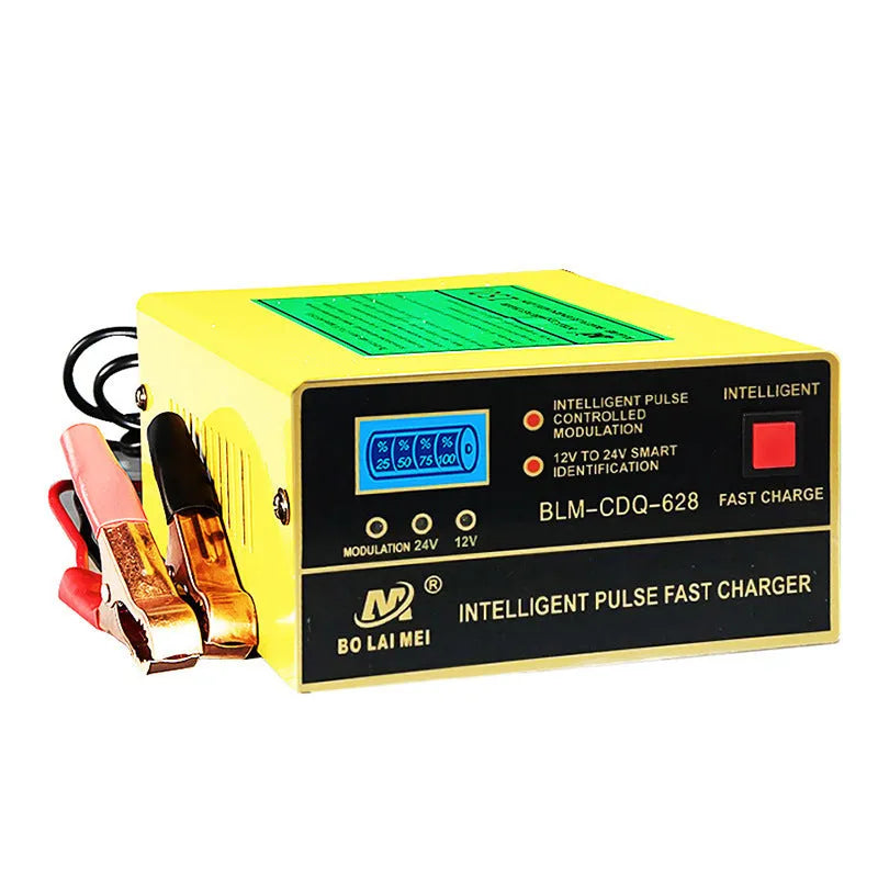 BT-168 automobile battery charger 12V24V for lead acid batteries with American standard plug