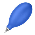 Blue rubber dust removal air blower tool for cleaning camera lenses and mobile phones