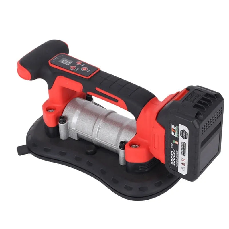 21V automatic tile laying machine with 200kg capacity and adjustable vibration for 30-200cm tiles