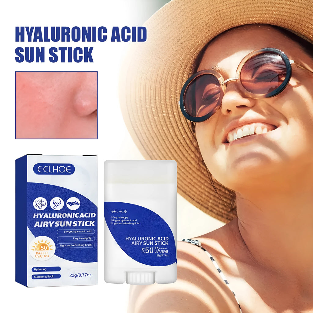 Hyaluronic Acid Sun Block Stick 22g waterproof SPF50 sunscreen in stick form
