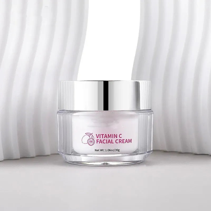 30g vitamin C face cream in 6x6x5.2cm container for universal skin types