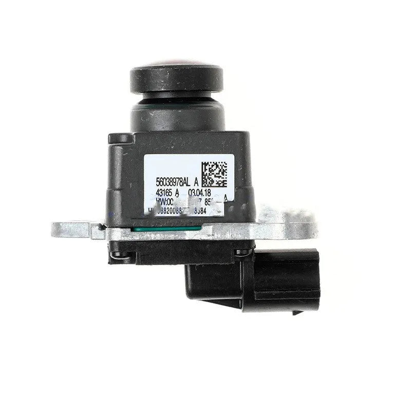 Black plastic shell rear view reversing camera for Dodge Ram trucks