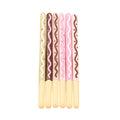 Plastic realistic biscuit black fountain pen with 0.38mm erasable gel ink, shown against white background