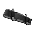 10-inch full screen touch driving recorder rearview mirror in black with 170 degree wide angle lens