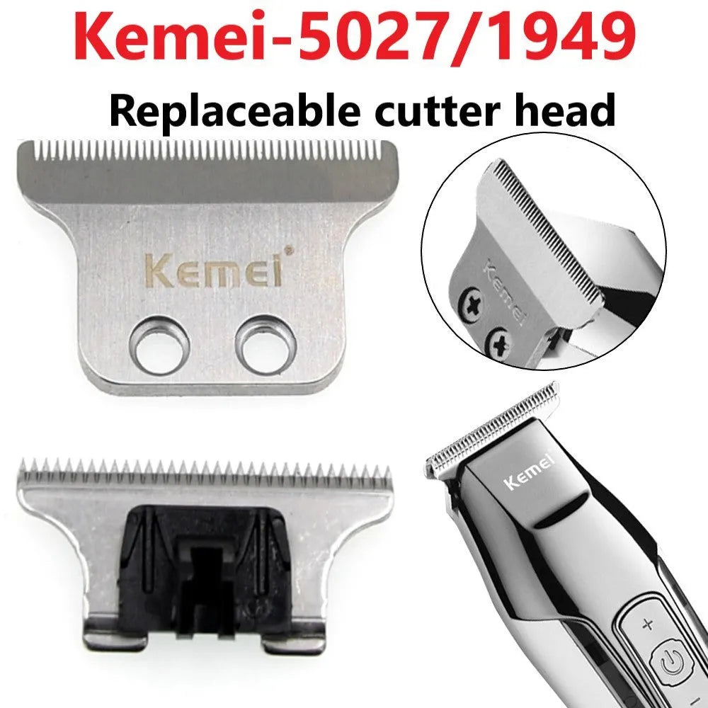 Professional barber scissors with LCD digital display and stainless steel cutting blades