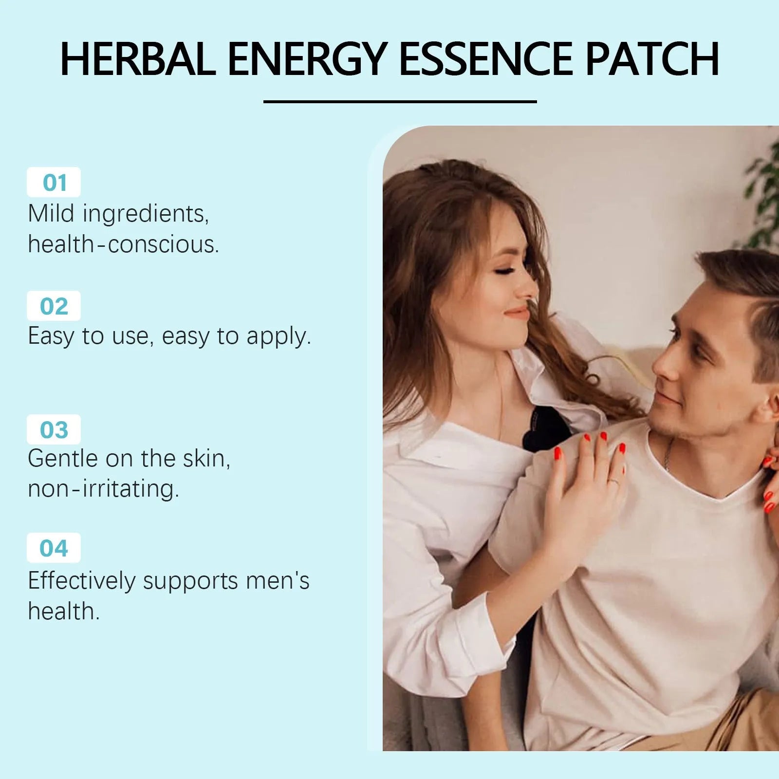 10 pieces herbal navel stickers with moxa leaf and Asian ginseng in adhesive bandage format