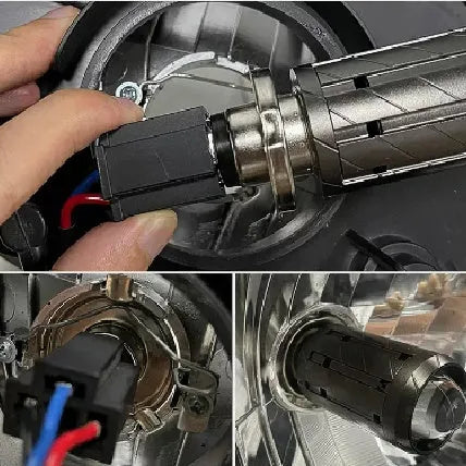 LED headlight conversion bulb for Chunfeng 150NK, integrated far and near light, lens optic, Haidilat S2 series spring wind light accessory