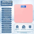 Household body weighing scale in multiple colour options with 26x26cm platform and choice of power methods