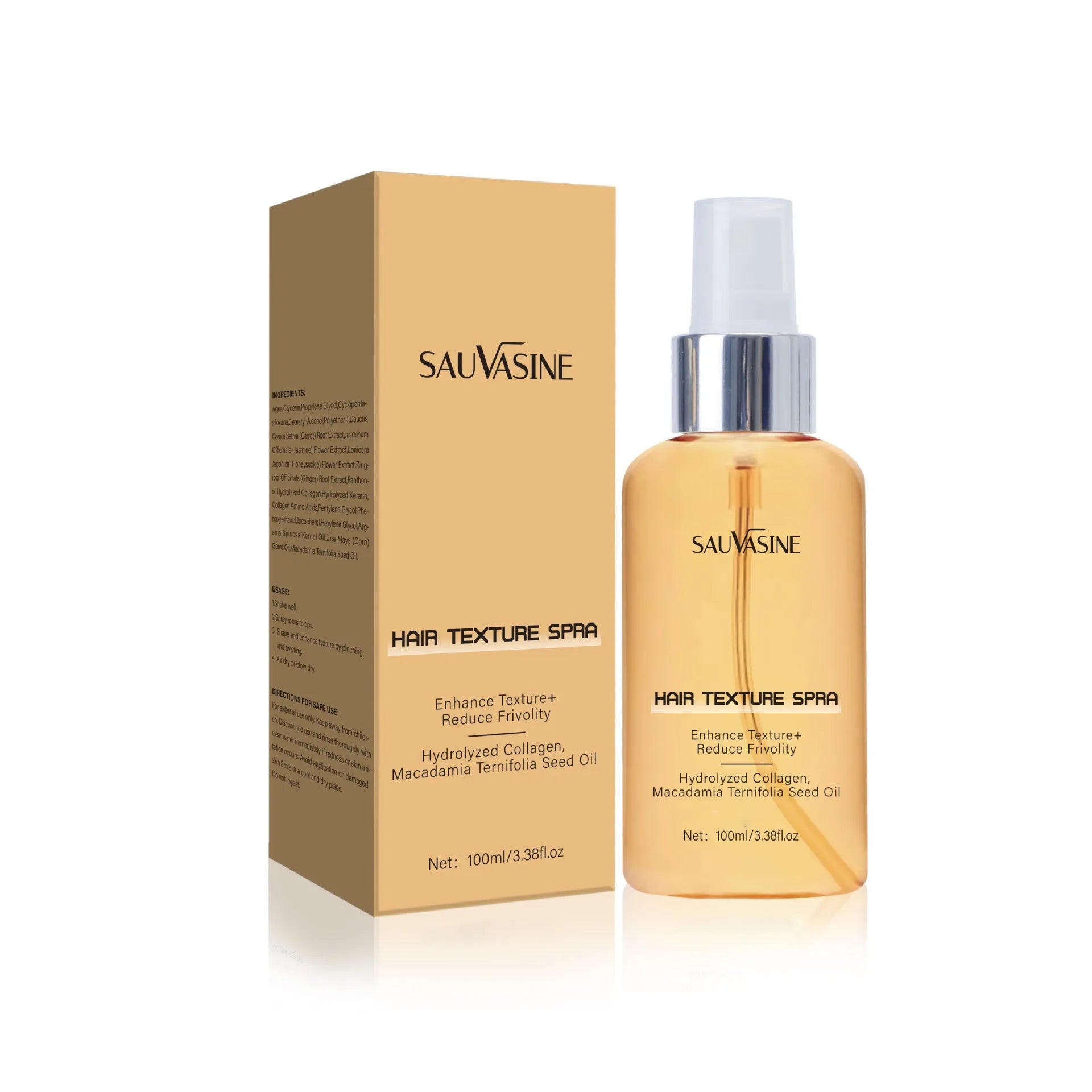 100 ml bottle of SWX-248 frizz-reducing moisturising scalp and hair care spray.