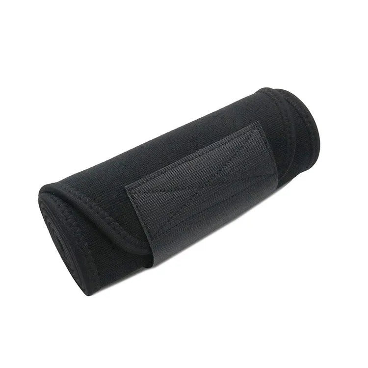 Neoprene lumbar support belt in black, blue or pink for fitness and running