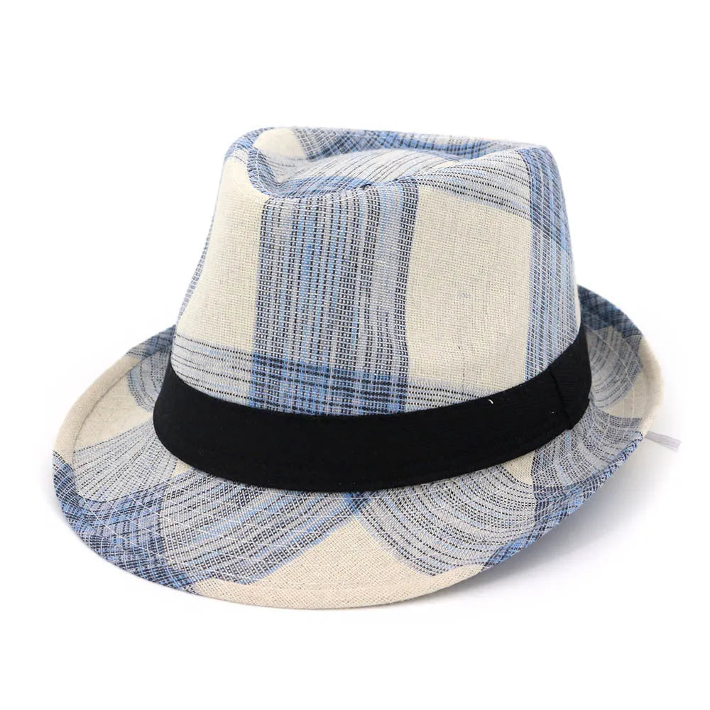 Polyester sun hat with bell crown and 4.5cm brim in black colour option