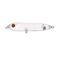 Transparent 9.5cm ABS plastic fishing lure blank body with 7mm eye socket