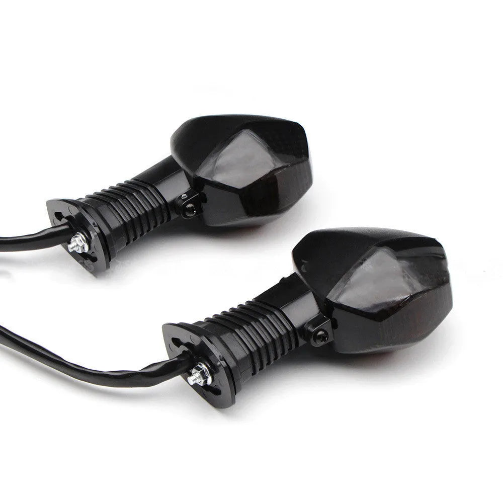 Motorcycle turn signal retrofit for V-Strom DL 1000 DL 650 in black